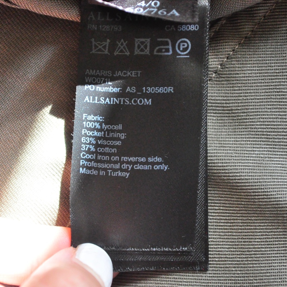 All Saints Jacket - Picture 10 of 10
